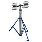 4.2m pneumatic telescopic mast lighting tower-ground mounting tripod lighting tower