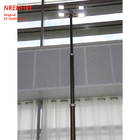 4.6m pneumatic telescopic mast light tower-inside wires-4x60W LED-remote control-for mobile light tower or solar tower