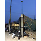 10m locking pneumatic telescopic mast 200kg payloads-mobile telecom mast tower-telescoping mast-radio antenna masts 10