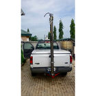 4.5m lockable CCTV pneumatic telescopic mast inside CCTV looms vehicle mounted