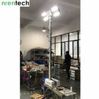 2.8m roof mount pneumatic telescopic mast move light tower-4x120W LED-vehicle mounted light tower