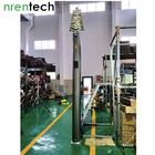 Lockable Pneumatic Mast 25m-70kg payloads-NR-3700-25000-70L aluminum telescopic mast, antenna teelcommunication mast