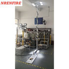 2.8m height roof mast light tower pneumatic telescopic mast vehicle roof mounted night scan foldable mast light tower