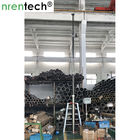 9m lighting pneumatic telescopic mast/ inside wires/  pneumatic lifting/ 50kg payloads/ 2.2m retraction