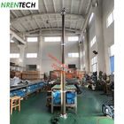 4.5m pneumatic telescopic mast for mobile surveillance-inside CCTV wires
