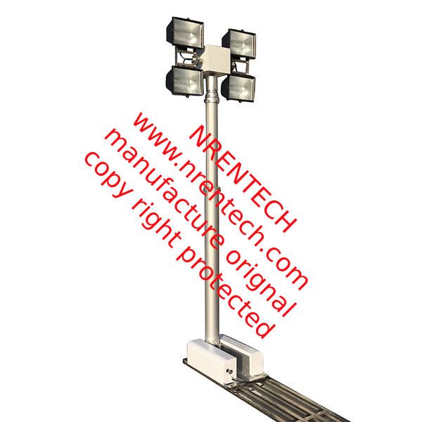 5m roof mast light tower/vehicle roof mount pneumatic telescopic mast light tower/telescopic mast/ pneumatic mast tower