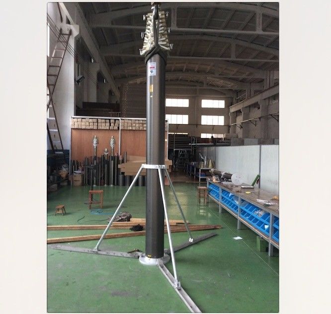 21m pneumatic telescopic mast