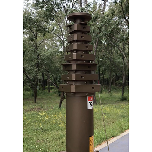 10m manual crank lifting telescopic mastaluminum materialstelescoping