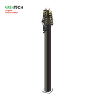 15m lockable pneumatic telescopic mast 30kg payloads 2.8m closed height for lighting tower