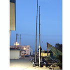 10m locking pneumatic telescopic mast 70kg payloads-mobile telecom mast tower-telescoping mast-radio antenna masts