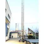 10m locking pneumatic telescopic mast 150kg payloads-mobile telecom mast tower-telescoping mast-radio antenna masts 10m