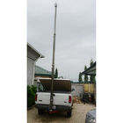 pneumatic telescopic mast for mobile CCTV system 4.5m height telescoping mast