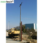 9m lockable pneumatic telescopic mast 200kg payloads NR-2200-9000-200L telecom antenna mast