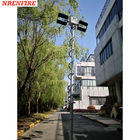 4x120W LED mounted vehicle roof mount telescopic mast night scan light tower 3.5m system