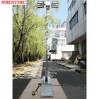 4x120W LED mounted vehicle roof mount telescopic mast night scan light tower 1.5m system