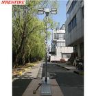 4x120W LED mounted vehicle roof mount telescopic mast night scan light tower 1.5m system