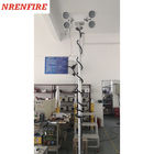 2.8m height roof mast light tower pneumatic telescopic mast vehicle roof mounted night scan foldable mast light tower