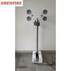 vehicle roof mount emergency ligting tower mast light tower night scan 2.5m foldable telescopic mast tower light