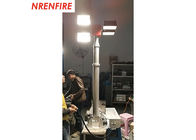 4m vehicle roof mount pneumatic telescopic mast light tower-inside wires