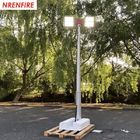 fire tender roof top mounted pneumatic telescopic mast light-4.2m height-480W LED