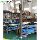 12m aluminum telescoping mast 30kg payloads 2.55m closed height for antenna-pneumatic lifting