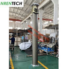 15m heavy duty payload lockable pneumatic telescopic mast 350kg payloads for mobile telecom cell tower