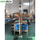 4.5m mobile pneumatic telescoping mast for mobile CCTV vehicle-inside CCTV wires