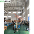 4.5m mobile CCTV pneumatic telescoping mast for mobile surveillance-inside CCTV wires