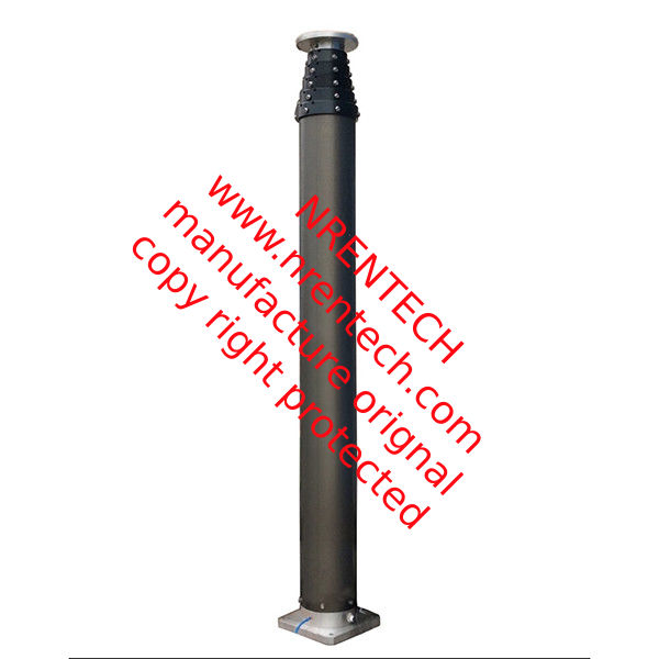 9m heavy duty payloads pneumatic telescopic mast for mobile telecommunication tower antenna mast tower broadcasting mas