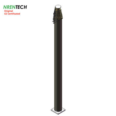30m lockable pneumatic telescopic mast 300kg payloads-5.5m closed ...